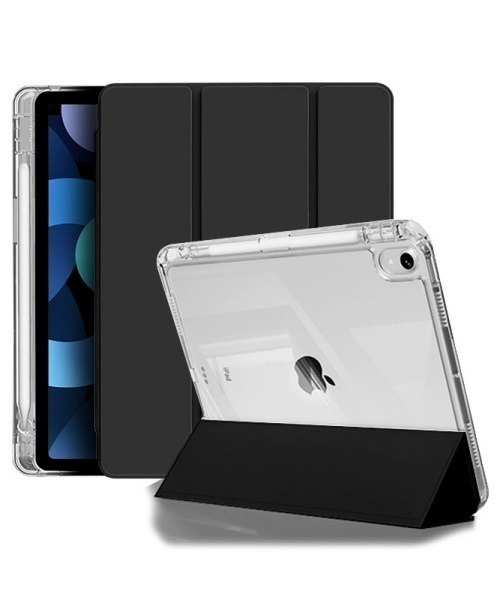 Fun & Daily（ファンアンドデイリー）の「F&D : クリアバックiPadケース  第11/10世代（2025/2022）/ iPad mini6 / mini7（PC・タブレットケース・レディース・ネイビー/ブラック/グレー/グリーン・B/A）」の7枚目の写真