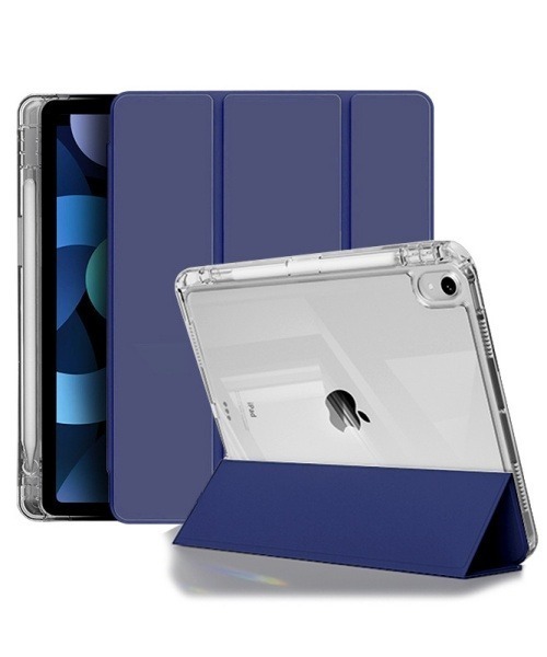 Fun & Daily（ファンアンドデイリー）の「F&D : クリアバックiPadケース  第11/10世代（2025/2022）/ iPad mini6 / mini7（PC・タブレットケース・レディース・ネイビー/ブラック/グレー/グリーン・B/A）」の9枚目の写真