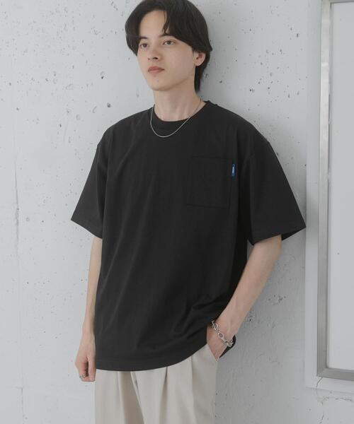 SENSE OF PLACE by URBAN RESEARCH（センスオブプレイスバイアーバンリサーチ）の「『UR TECH ひやサラクール』リラックスポケットTシャツ（Tシャツ/カットソー・メンズ・イエロー/ブラウン/ブラック/ホワイト・MEDIUM/LARGE）」の3枚目の写真