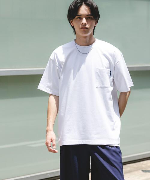 SENSE OF PLACE by URBAN RESEARCH（センスオブプレイスバイアーバンリサーチ）の「『UR TECH ひやサラクール』リラックスポケットTシャツ（Tシャツ/カットソー・メンズ・イエロー/ブラウン/ブラック/ホワイト・MEDIUM/LARGE）」の8枚目の写真