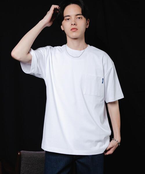 SENSE OF PLACE by URBAN RESEARCH（センスオブプレイスバイアーバンリサーチ）の「『UR TECH ひやサラクール』リラックスポケットTシャツ（Tシャツ/カットソー・メンズ・イエロー/ブラウン/ブラック/ホワイト・MEDIUM/LARGE）」の11枚目の写真