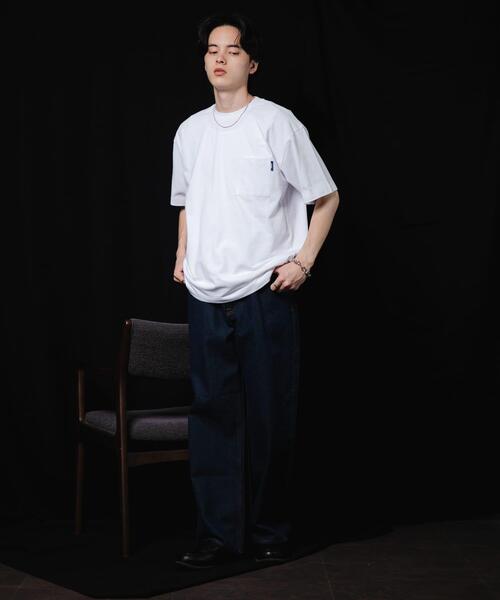 SENSE OF PLACE by URBAN RESEARCH（センスオブプレイスバイアーバンリサーチ）の「『UR TECH ひやサラクール』リラックスポケットTシャツ（Tシャツ/カットソー・メンズ・イエロー/ブラウン/ブラック/ホワイト・MEDIUM/LARGE）」の16枚目の写真