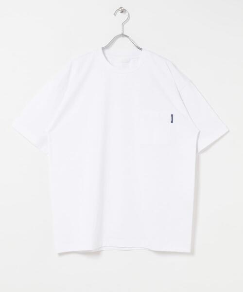 SENSE OF PLACE by URBAN RESEARCH（センスオブプレイスバイアーバンリサーチ）の「『UR TECH ひやサラクール』リラックスポケットTシャツ（Tシャツ/カットソー・メンズ・イエロー/ブラウン/ブラック/ホワイト・MEDIUM/LARGE）」の17枚目の写真