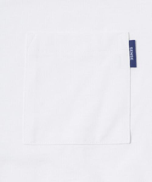 SENSE OF PLACE by URBAN RESEARCH（センスオブプレイスバイアーバンリサーチ）の「『UR TECH ひやサラクール』リラックスポケットTシャツ（Tシャツ/カットソー・メンズ・イエロー/ブラウン/ブラック/ホワイト・MEDIUM/LARGE）」の18枚目の写真