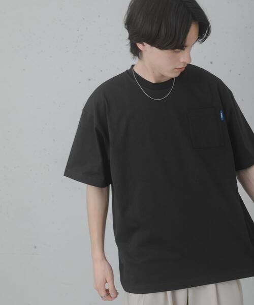 SENSE OF PLACE by URBAN RESEARCH（センスオブプレイスバイアーバンリサーチ）の「『UR TECH ひやサラクール』リラックスポケットTシャツ（Tシャツ/カットソー・メンズ・イエロー/ブラウン/ブラック/ホワイト・MEDIUM/LARGE）」の20枚目の写真