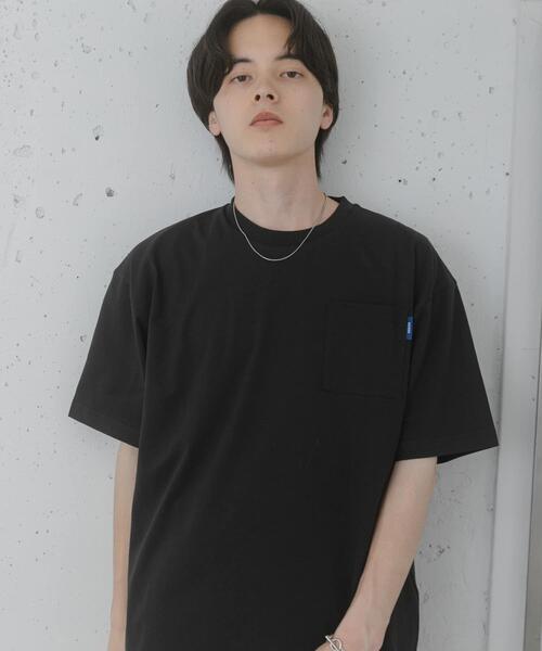 SENSE OF PLACE by URBAN RESEARCH（センスオブプレイスバイアーバンリサーチ）の「『UR TECH ひやサラクール』リラックスポケットTシャツ（Tシャツ/カットソー・メンズ・イエロー/ブラウン/ブラック/ホワイト・MEDIUM/LARGE）」の21枚目の写真