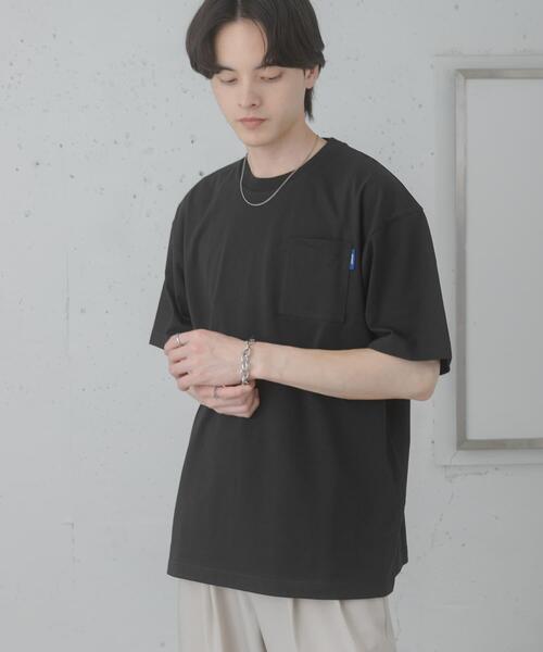 SENSE OF PLACE by URBAN RESEARCH（センスオブプレイスバイアーバンリサーチ）の「『UR TECH ひやサラクール』リラックスポケットTシャツ（Tシャツ/カットソー・メンズ・イエロー/ブラウン/ブラック/ホワイト・MEDIUM/LARGE）」の22枚目の写真