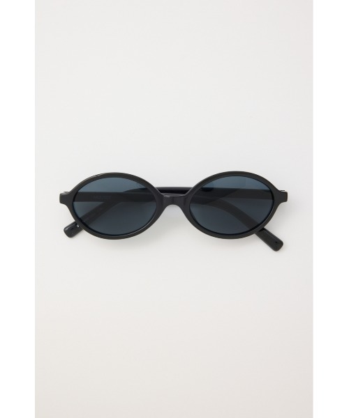 MOUSSY(マウジー)の「CLASSIC OVAL アイウェア(サングラス・レディース・ブラック/ブラウン系その他・FREE)」の2枚目の写真