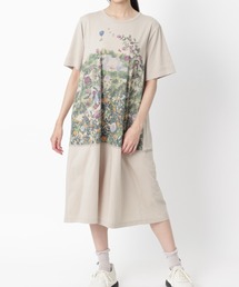 マイガーデンプリントカットワンピース