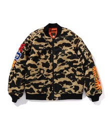 A BATHING APE | 1ST CAMO SHARK MA-1 JACKET(MA-1)