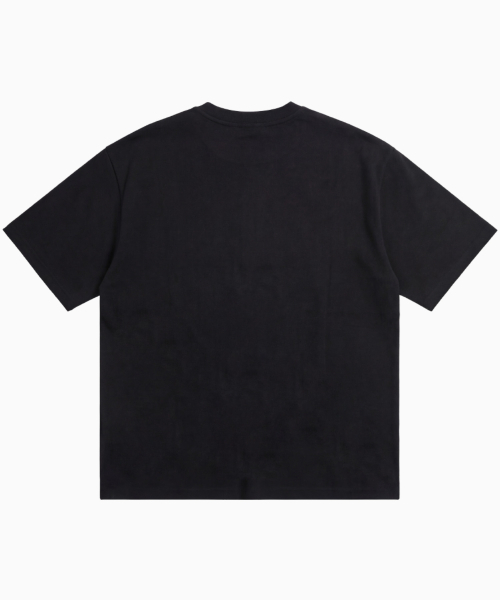 SAINTPAIN(セイントペイン)の「SP ダブルクロスヘビーウェイトヘンリーネック半袖Tシャツブラック(Tシャツ/カットソー・レディース・その他・LARGE)」の2枚目の写真