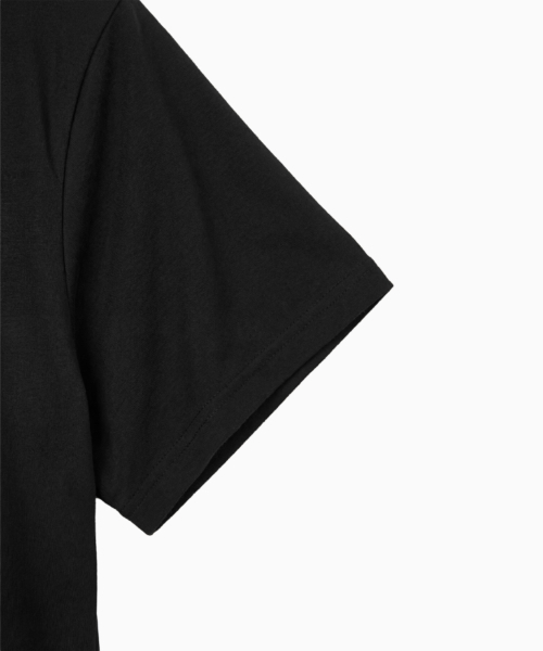 SAINTPAIN(セイントペイン)の「SP ダブルクロスヘビーウェイトヘンリーネック半袖Tシャツブラック(Tシャツ/カットソー・レディース・その他・LARGE)」の4枚目の写真
