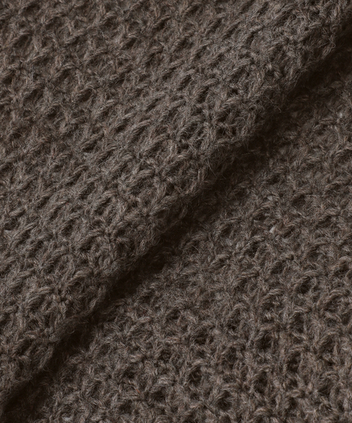 Noble(ノーブル)の「FRATTELLI TALLI/フラッテリ タッリ FRINGE STOLE(ストール/ショール・レディース・チャコールグレー/ベージュ系その他・FREE)」の12枚目の写真