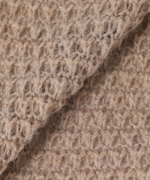 Noble(ノーブル)の「FRATTELLI TALLI/フラッテリ タッリ FRINGE STOLE(ストール/ショール・レディース・チャコールグレー/ベージュ系その他・FREE)」の13枚目の写真