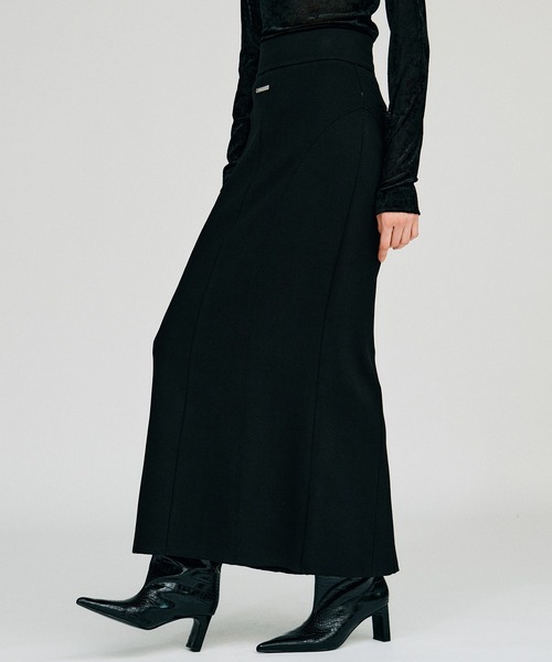 PRANK PROJECT(プランクプロジェクト)の「【2026Autumn Pre-Order】リブナロースカート / Rib Narrow Skirt(スカート・レディース・ブラウン/グレー/ブラック・38/36)」の19枚目の写真