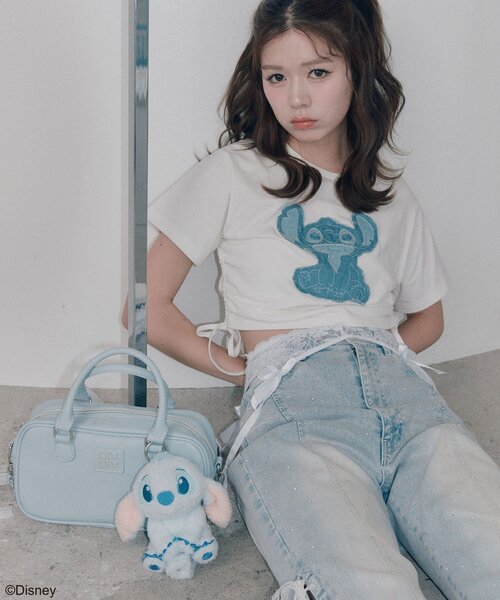 OLIVE des OLIVE（オリーブデオリーブ）の「Ｓｔｉｔｃｈ　ぬいぐるみチャーム（チャーム・レディース・サックスブルー・FREE）」の15枚目の写真