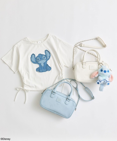 OLIVE des OLIVE（オリーブデオリーブ）の「Ｓｔｉｔｃｈ　ぬいぐるみチャーム（チャーム・レディース・サックスブルー・FREE）」の4枚目の写真
