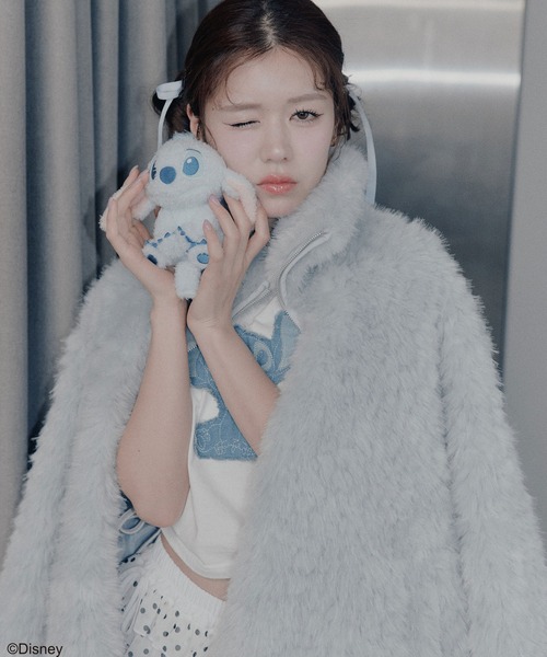 OLIVE des OLIVE（オリーブデオリーブ）の「Ｓｔｉｔｃｈ　ぬいぐるみチャーム（チャーム・レディース・サックスブルー・FREE）」の6枚目の写真