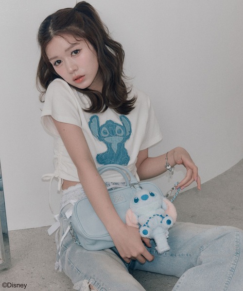 OLIVE des OLIVE（オリーブデオリーブ）の「Ｓｔｉｔｃｈ　ぬいぐるみチャーム（チャーム・レディース・サックスブルー・FREE）」の10枚目の写真