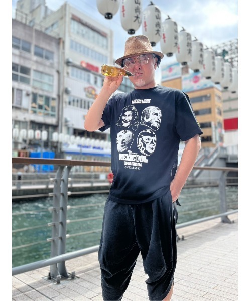 ハードコアチョコレート(ハードコアチョコレート)の「メキシクール7 SUPER ESTRELLA(ジャベブラック)(Tシャツ/カットソー・メンズ・ブラック・X-LARGE/LARGE/XX-LARGE)」の5枚目の写真