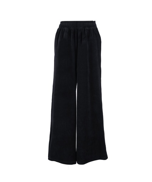 coca(coca)(コカ)の「コットンベロアワイドパンツ(その他パンツ・レディース・ブラック/グレー・S/M/L)」の15枚目の写真