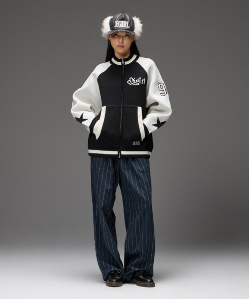 X-girl(エックスガール)の「LOOSE FIT EASY PANTS(チノパンツ・レディース・ベージュ/ブラック/マルチ・S/M)」の14枚目の写真