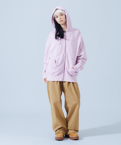 X-girl(エックスガール)の「LOOSE FIT EASY PANTS(チノパンツ・レディース・ベージュ/ブラック/マルチ・S/M)」の6枚目の写真