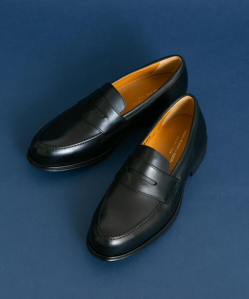 URBAN RESEARCH DOORS(アーバンリサーチドアーズ)の「LIFE STYLE TAILOR マルチスペックコインローファー(ドレスシューズ・メンズ・ブラック・7/8/7.5/8.5)」の1枚目の写真
