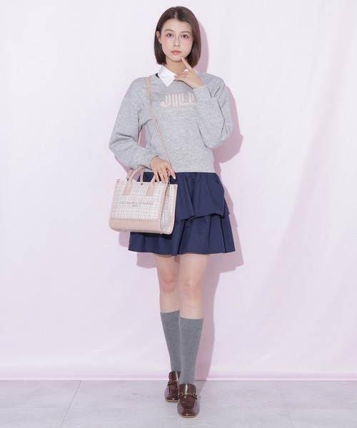 JILL by JILL STUART(ジルバイジルスチュアート)の「フェイクファーロゴスウェット(スウェット・レディース・グレー/ネイビー/ピンク・FREE)」の8枚目の写真