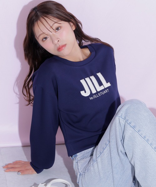 JILL by JILL STUART(ジルバイジルスチュアート)の「フェイクファーロゴスウェット(スウェット・レディース・グレー/ネイビー/ピンク・FREE)」の17枚目の写真