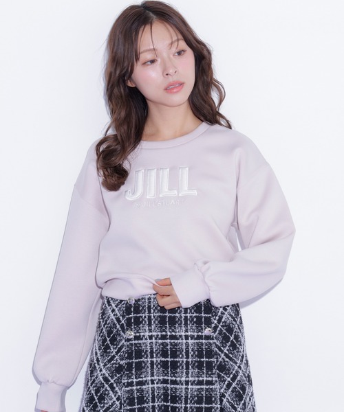 JILL by JILL STUART(ジルバイジルスチュアート)の「フェイクファーロゴスウェット(スウェット・レディース・グレー/ネイビー/ピンク・FREE)」の10枚目の写真