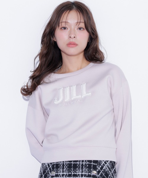 JILL by JILL STUART(ジルバイジルスチュアート)の「フェイクファーロゴスウェット(スウェット・レディース・グレー/ネイビー/ピンク・FREE)」の12枚目の写真