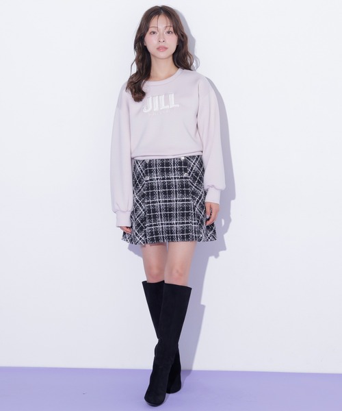 JILL by JILL STUART(ジルバイジルスチュアート)の「フェイクファーロゴスウェット(スウェット・レディース・グレー/ネイビー/ピンク・FREE)」の14枚目の写真