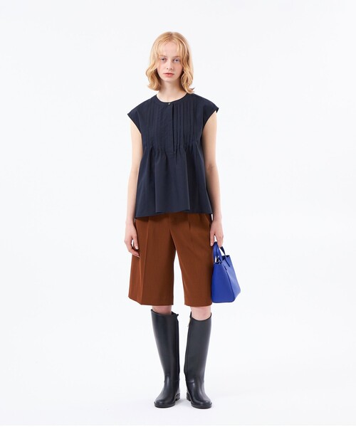 MACKINTOSH PHILOSOPHY（ﾏｯｷﾝﾄｯｼｭ ﾌｨﾛｿﾌｨｰ）の「ミニショルダースクエアトート（ハンドバッグ・レディース・ブラック/ブラウン系その他3/ライトブルー・FREE）」の8枚目の写真