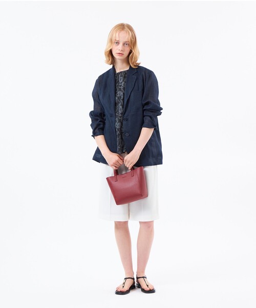 MACKINTOSH PHILOSOPHY（ﾏｯｷﾝﾄｯｼｭ ﾌｨﾛｿﾌｨｰ）の「ミニショルダースクエアトート（ハンドバッグ・レディース・ブラック/ブラウン系その他3/ライトブルー・FREE）」の9枚目の写真