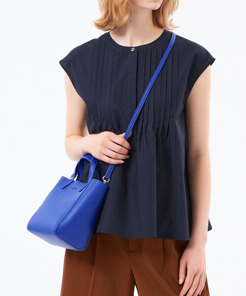 MACKINTOSH PHILOSOPHY（ﾏｯｷﾝﾄｯｼｭ ﾌｨﾛｿﾌｨｰ）の「ミニショルダースクエアトート（ハンドバッグ・レディース・ブラック/ブラウン系その他3/ライトブルー・FREE）」の11枚目の写真