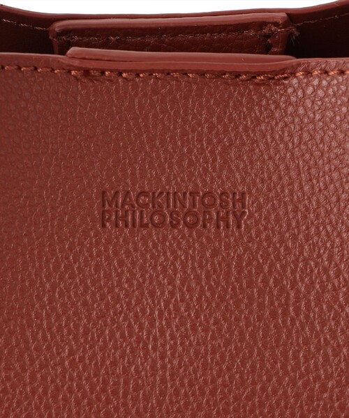 MACKINTOSH PHILOSOPHY（ﾏｯｷﾝﾄｯｼｭ ﾌｨﾛｿﾌｨｰ）の「ミニショルダースクエアトート（ハンドバッグ・レディース・ブラック/ブラウン系その他3/ライトブルー・FREE）」の20枚目の写真