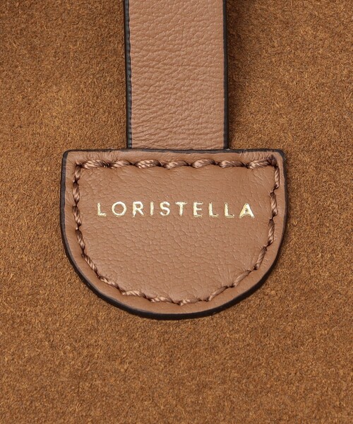 LORISTELLA(ロリステッラ)の「LORISTELLA: ワン ハンドルトート(トートバッグ・レディース・ブラック/キャメル・ONE SIZE)」の10枚目の写真