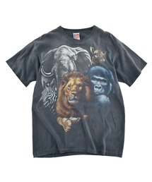 【USED】90’s “Animals” アニマル Tシャツ