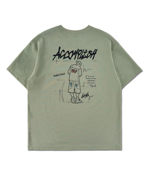 BUNKERBUSTER（バンカーバスター）の「アカンプリッシュドローイング半袖Tシャツ MQ2TU246_LIGHT KHAKI（Tシャツ/カットソー）」