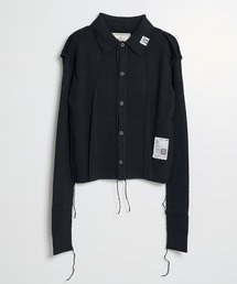 MIHARAYASUHIRO（ミハラヤスヒロ）の「【Maison MIHARA YASUHIRO/メゾンミハラヤスヒロ】Inside-Out Knit Cardigan/ニットカーディガン（カーディガン/ボレロ）」