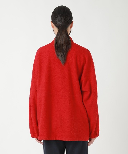 ZUCCa(ズッカ)の「MILLED WOOL JERSEY / ブルゾン(ブルゾン・レディース・レッド・M size/XL)」の5枚目の写真