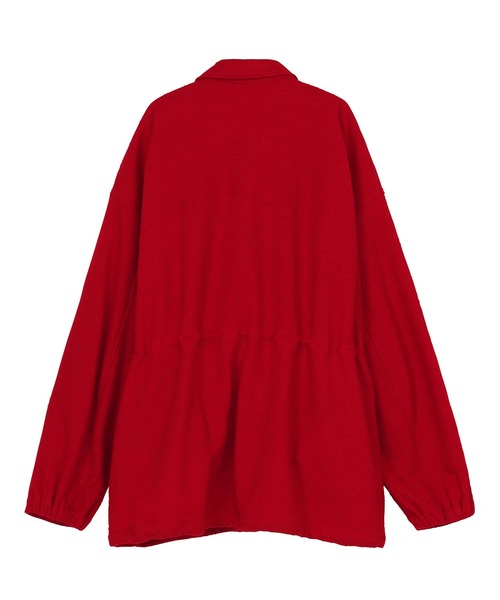ZUCCa(ズッカ)の「MILLED WOOL JERSEY / ブルゾン(ブルゾン・レディース・レッド・M size/XL)」の7枚目の写真