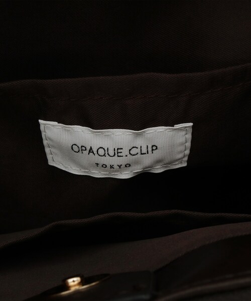 OPAQUE.CLIP（オペークドットクリップ）の「【軽量／A4対応】ジャカードデザイントートバッグ（トートバッグ・レディース・ブラック/ブラウン系その他・00）」の22枚目の写真