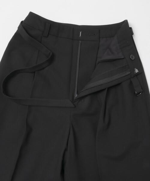 URBAN RESEARCH ROSSO WOMEN(アーバンリサーチ ロッソ)の「ウール混センプレタックパンツ(その他パンツ・レディース・グリーン/ブラック・38/36)」の7枚目の写真