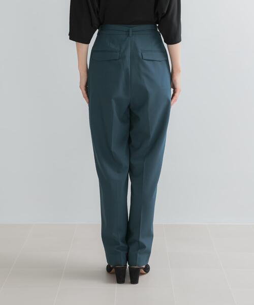 URBAN RESEARCH ROSSO WOMEN(アーバンリサーチ ロッソ)の「ウール混センプレタックパンツ(その他パンツ・レディース・グリーン/ブラック・38/36)」の15枚目の写真