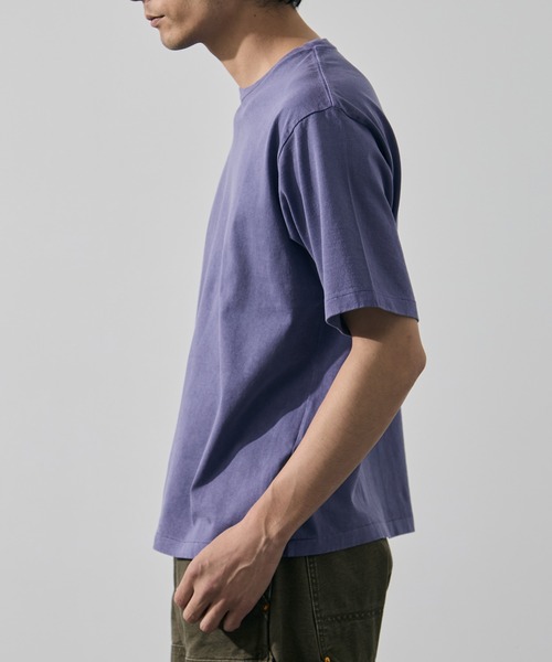 KEY TIMEZ(キータイムズ)の「【KEY TIMEZ/キータイムズ】ヴィンテージウォッシュTee(Tシャツ/カットソー・メンズ・ダークパープル/レッド/オフホワイト/ダークグレー・2/1/3)」の5枚目の写真
