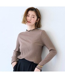Belle Maison（ベルメゾン）の「重ね着に便利な綿混リブカットソー（Tシャツ/カットソー）」