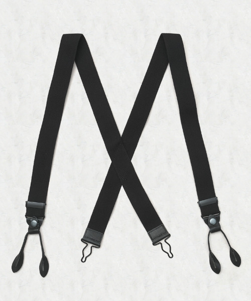 Schott/ショット/LEATHER SUSPENDER/レザーサスペンダー（サスペンダー