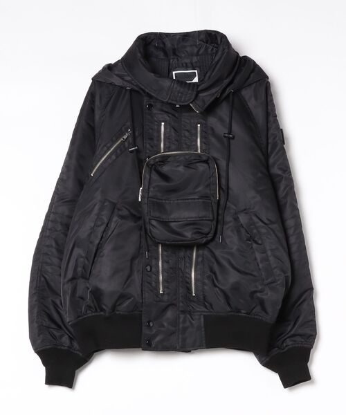 PHINGERIN(フィンガリン)の「PHINGERIN VISOR LIFT FLIGHT JACKET (PD-262-JK-011)(その他アウター・メンズ・ブラック・LARGE)」の10枚目の写真